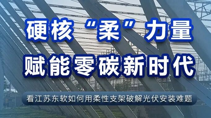 突破地形限制，赋能多元场景：看江苏东软如何用柔性支架破解光伏安装难题
